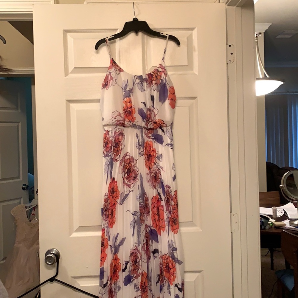 Spaghetti strap maxi dress